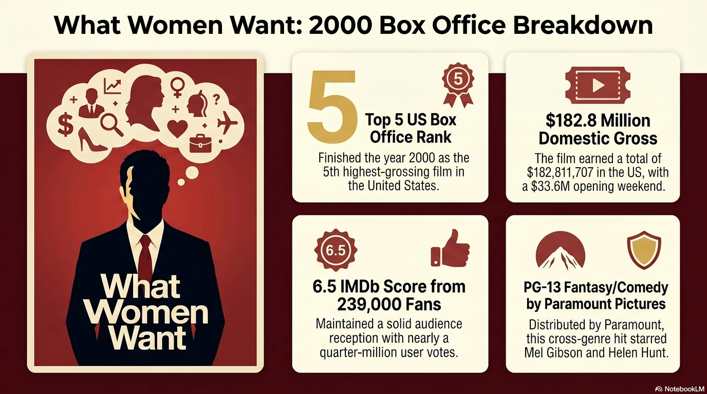 What Women Want (2000) — Audience Ratings and Box Office