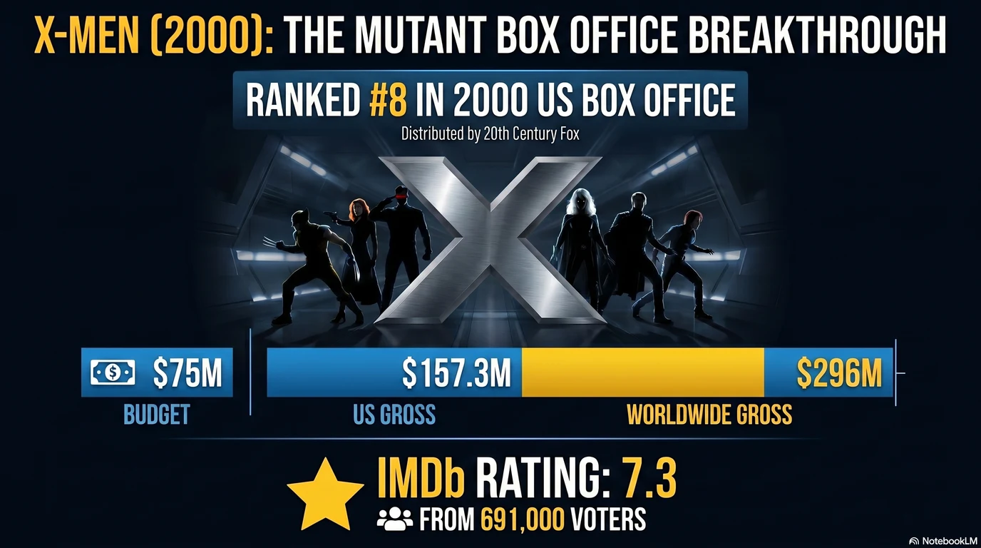 X-Men (2000) — Audience Ratings and Box Office