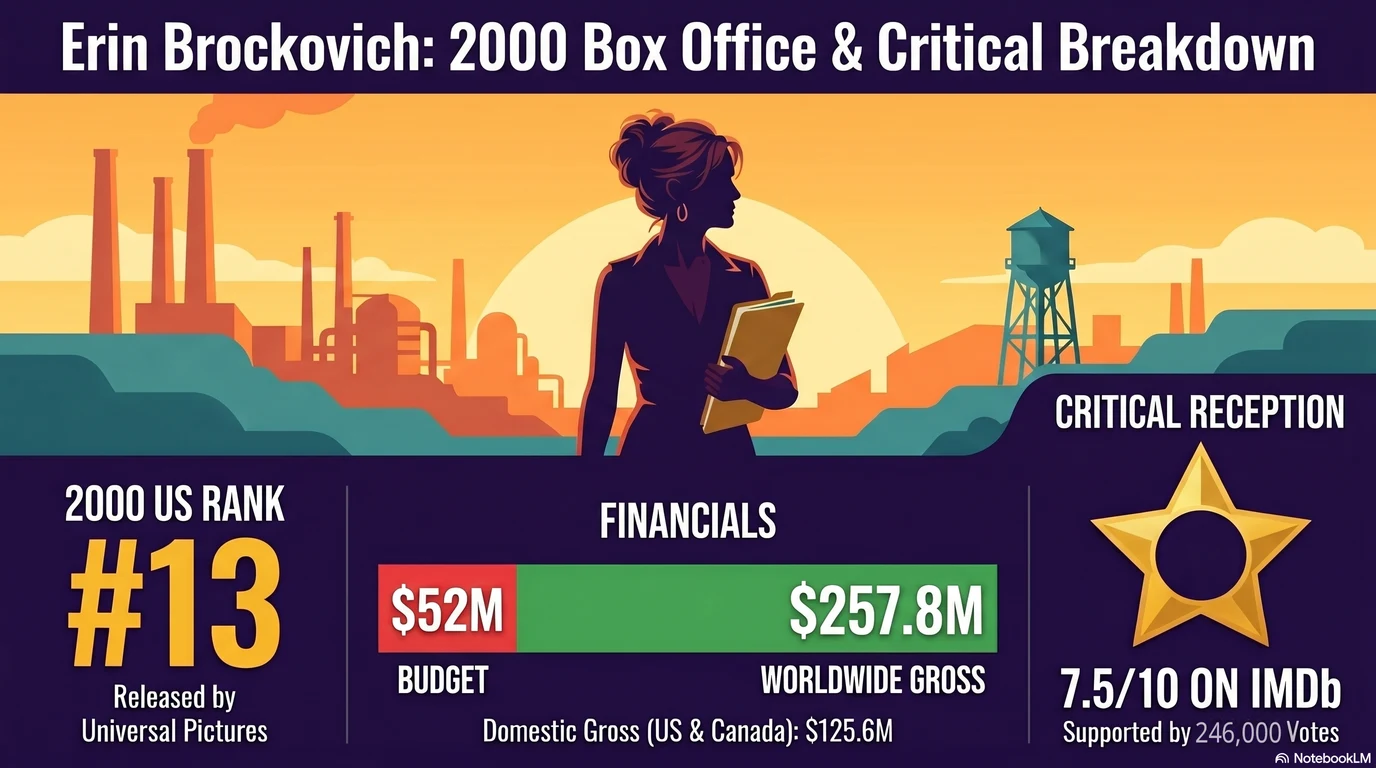 Erin Brockovich (2000) — Audience Ratings and Box Office