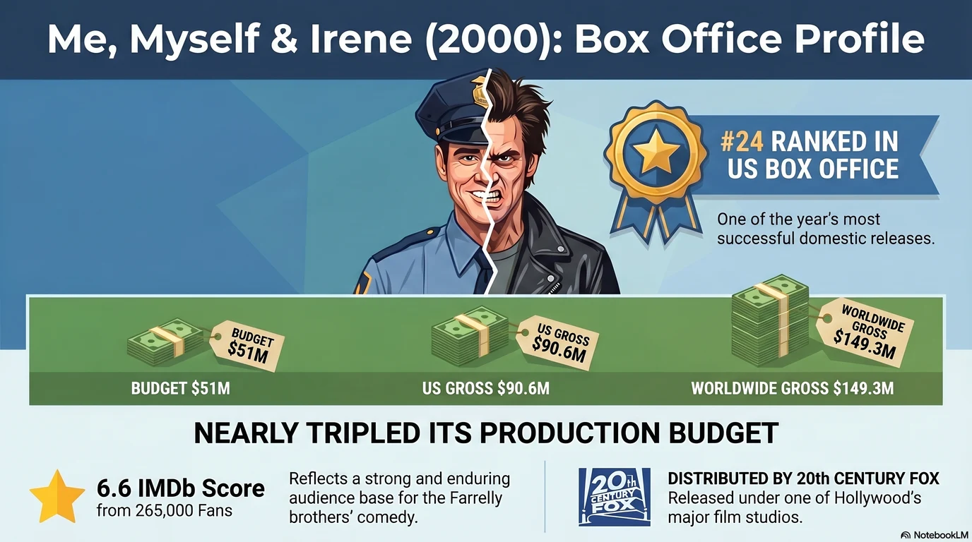 Me, Myself & Irene (2000) — Audience Ratings and Box Office