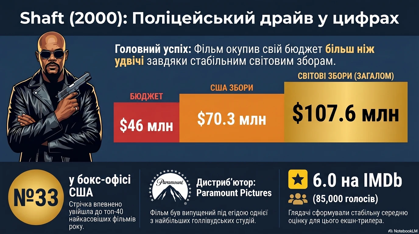 Шафт (2000) — Оцінки глядачів та касові збори