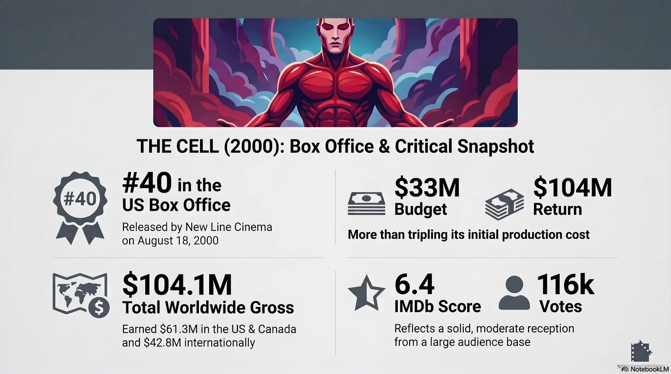The Cell (2000) — Audience Ratings and Box Office