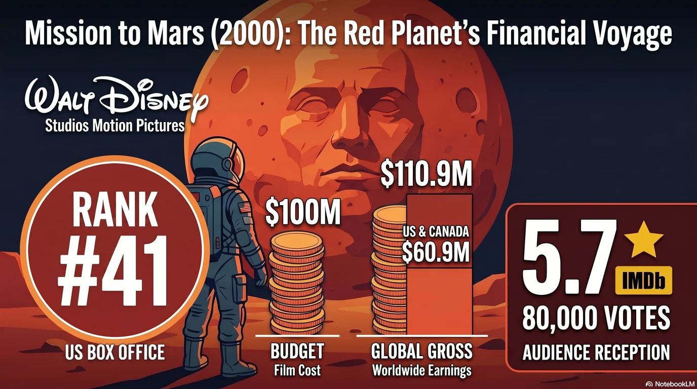 Mission to Mars (2000) — Audience Ratings and Box Office