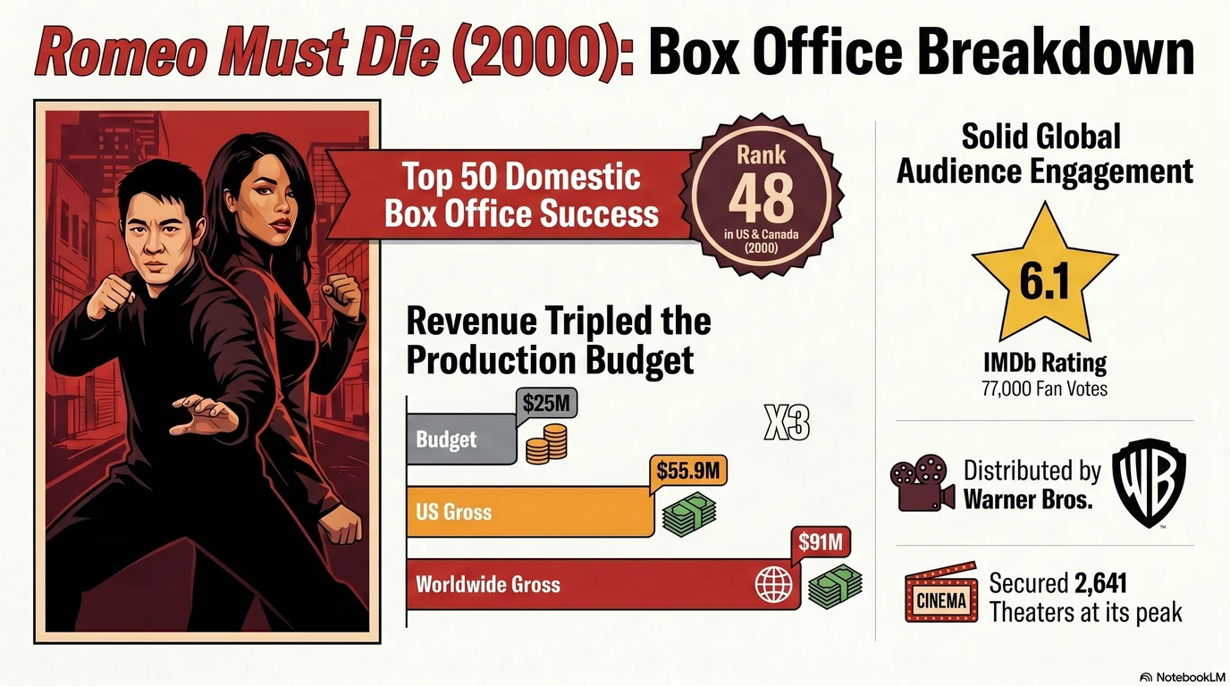 Romeo Must Die (2000) — Audience Ratings and Box Office