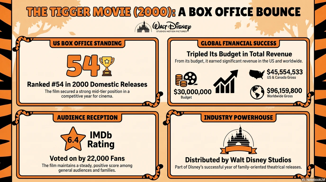 The Tigger Movie (2000) — Audience Ratings and Box Office