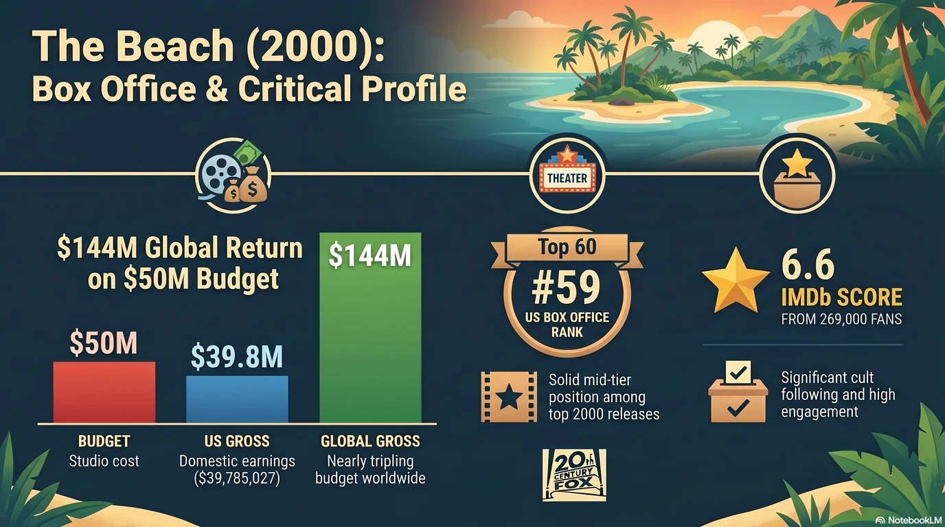 The Beach (2000) — Audience Ratings and Box Office