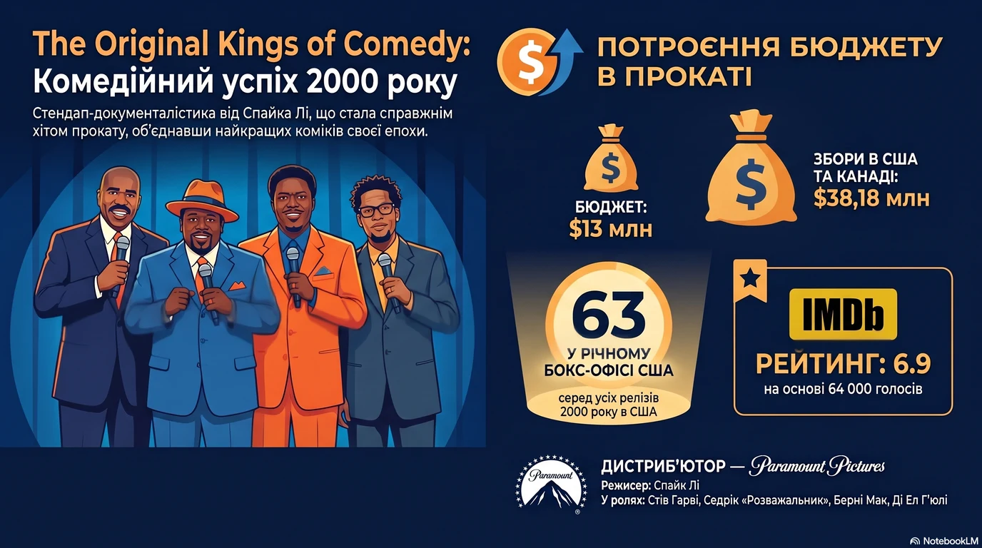 The Original Kings of Comedy (2000) — Оцінки глядачів та касові збори
