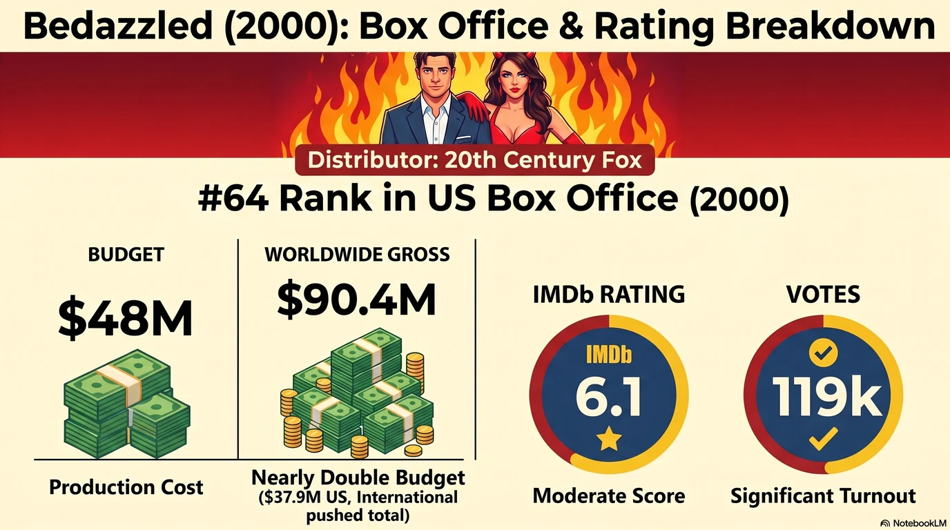 Bedazzled (2000) — Audience Ratings and Box Office