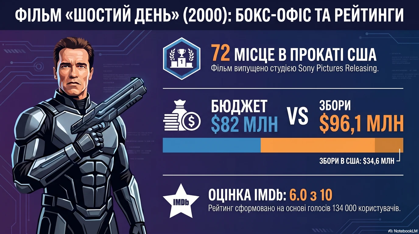 Шостий день (2000) — Оцінки глядачів та касові збори
