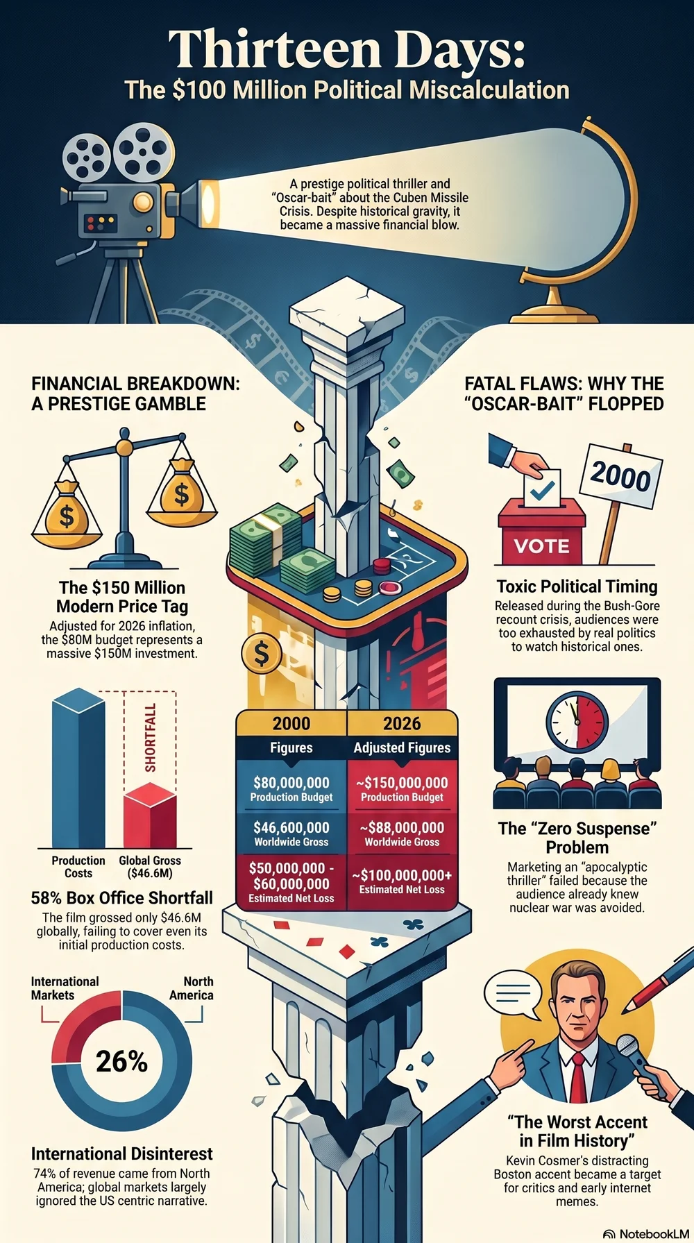 Thirteen Days (2000) — Movie Infographic