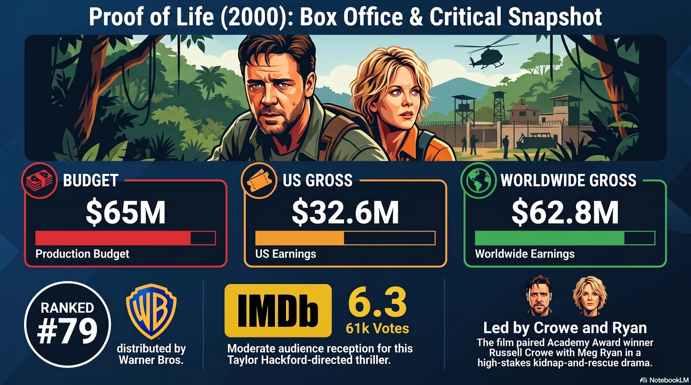 Proof of Life (2000) — Audience Ratings and Box Office