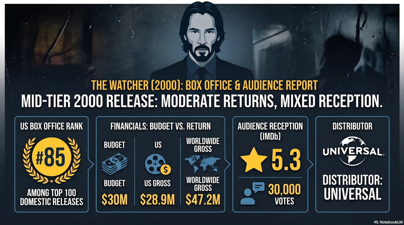 The Watcher (2000) — Audience Ratings and Box Office