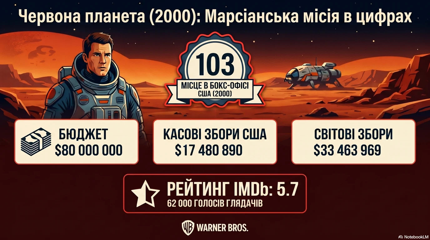 Червона планета (2000) — Оцінки глядачів та касові збори