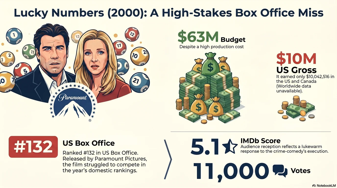 Lucky Numbers (2000) — Audience Ratings and Box Office