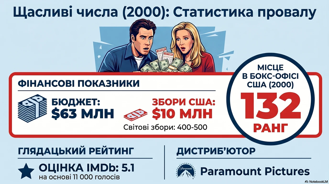 Щасливі номери (2000) — Оцінки глядачів та касові збори