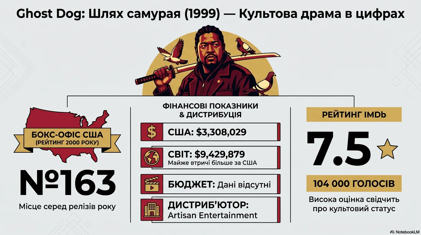 Пес-привид: Шлях самурая (2000) — Оцінки глядачів та касові збори