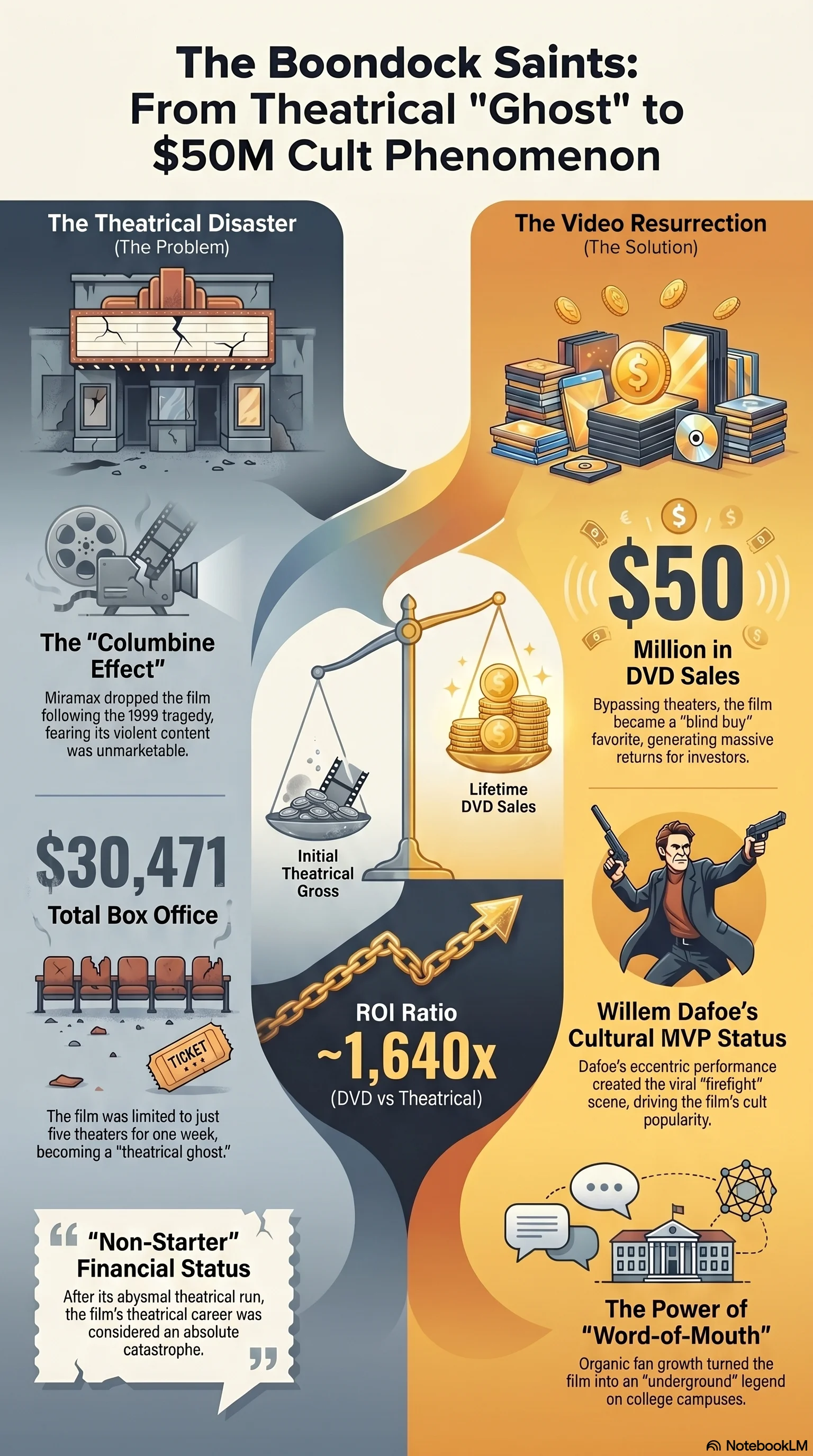 The Boondock Saints (2000) — Movie Infographic