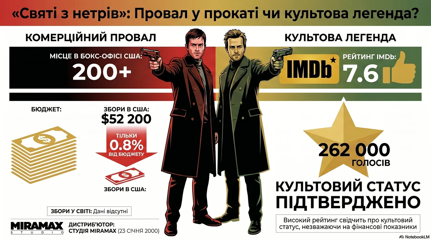 Святі з нетрів (2000) — Оцінки глядачів та касові збори