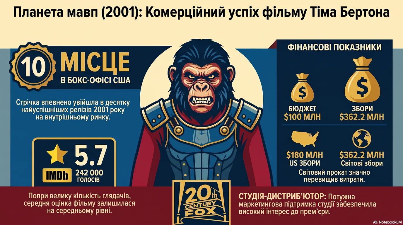 Планета мавп (2001) — Оцінки глядачів та касові збори