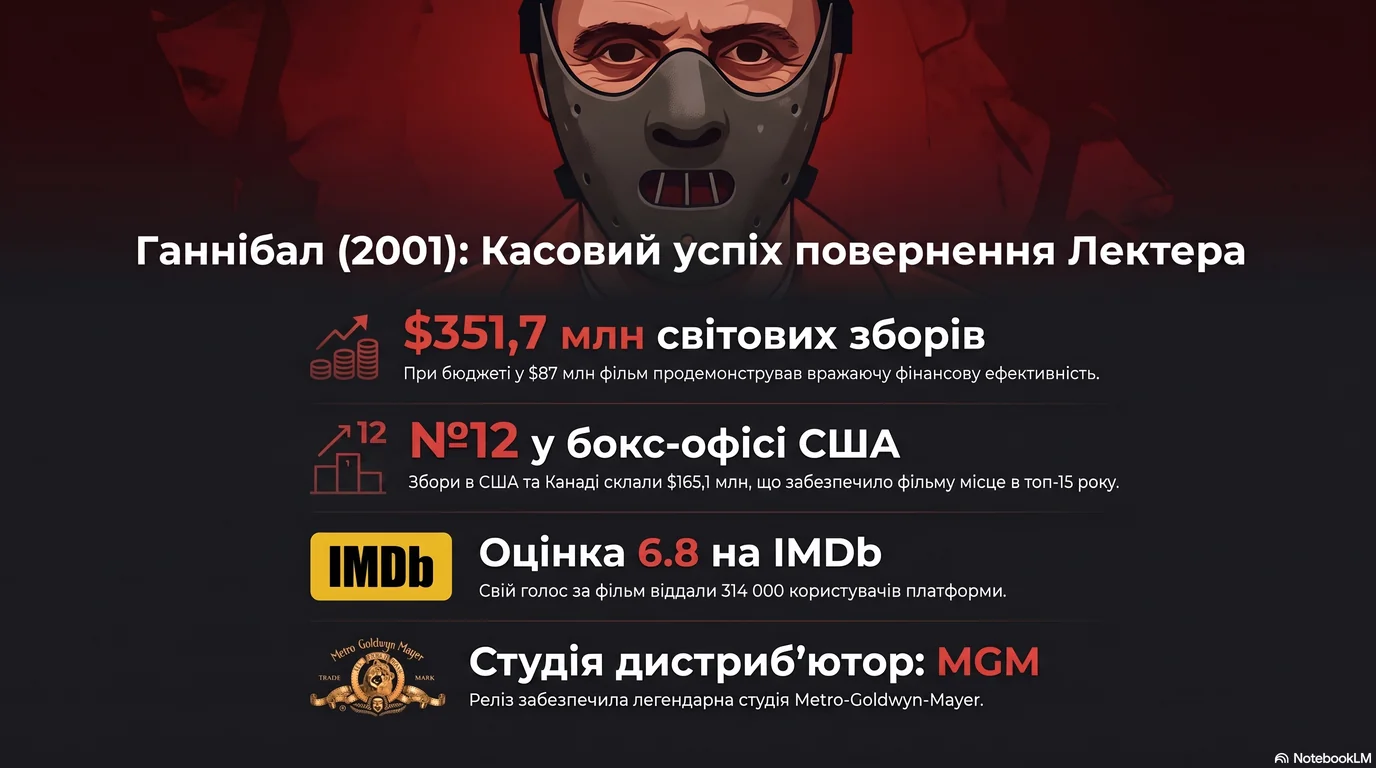 Ганнібал (2001) — Оцінки глядачів та касові збори