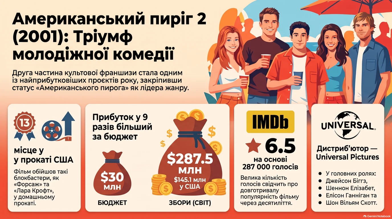Американський пиріг 2 (2001) — Оцінки глядачів та касові збори