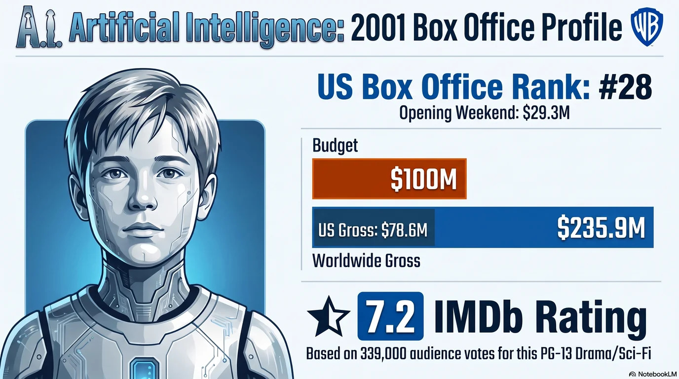 A.I. Artificial Intelligence (2001) — Audience Ratings and Box Office