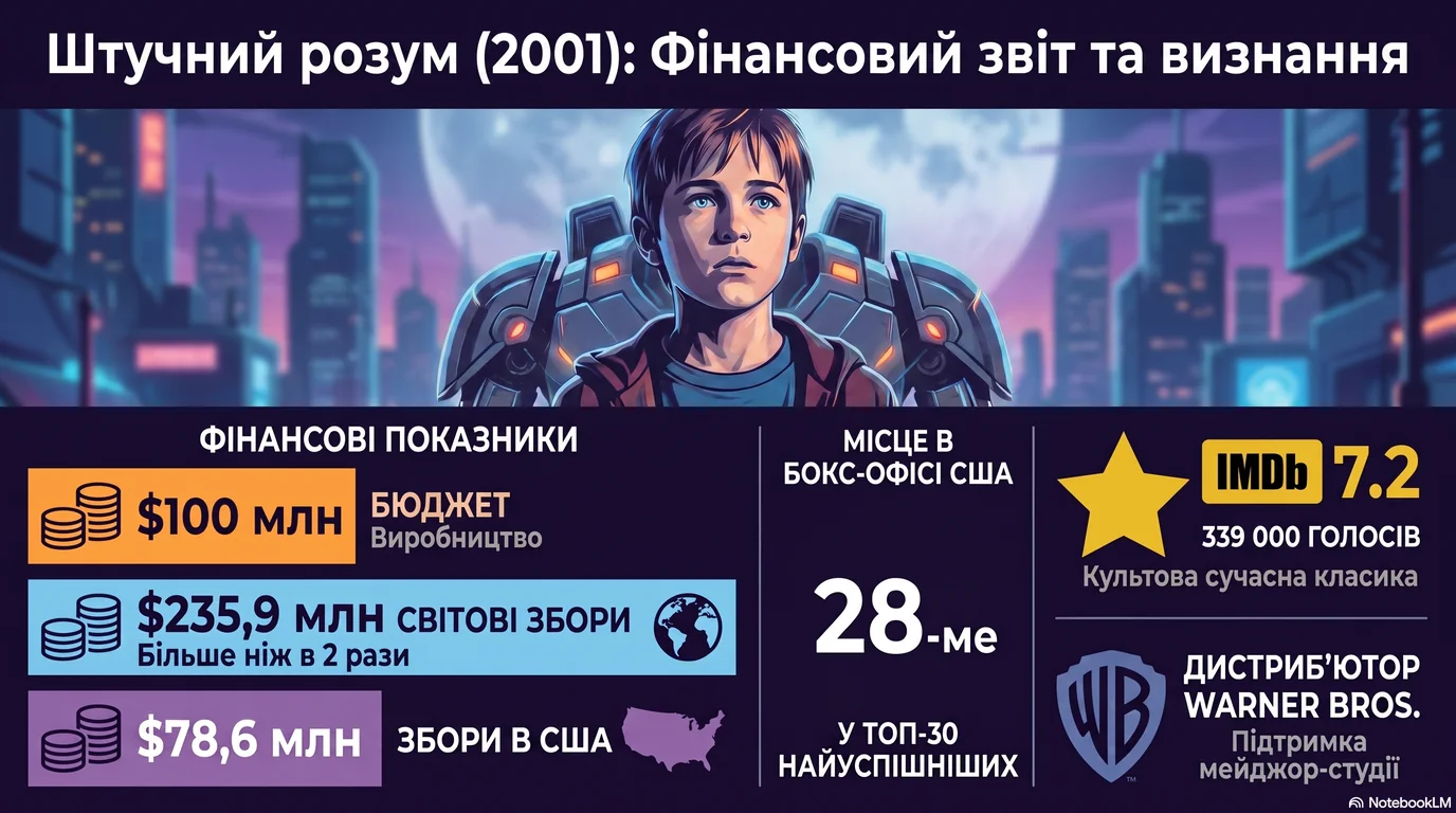 Штучний розум (2001) — Оцінки глядачів та касові збори