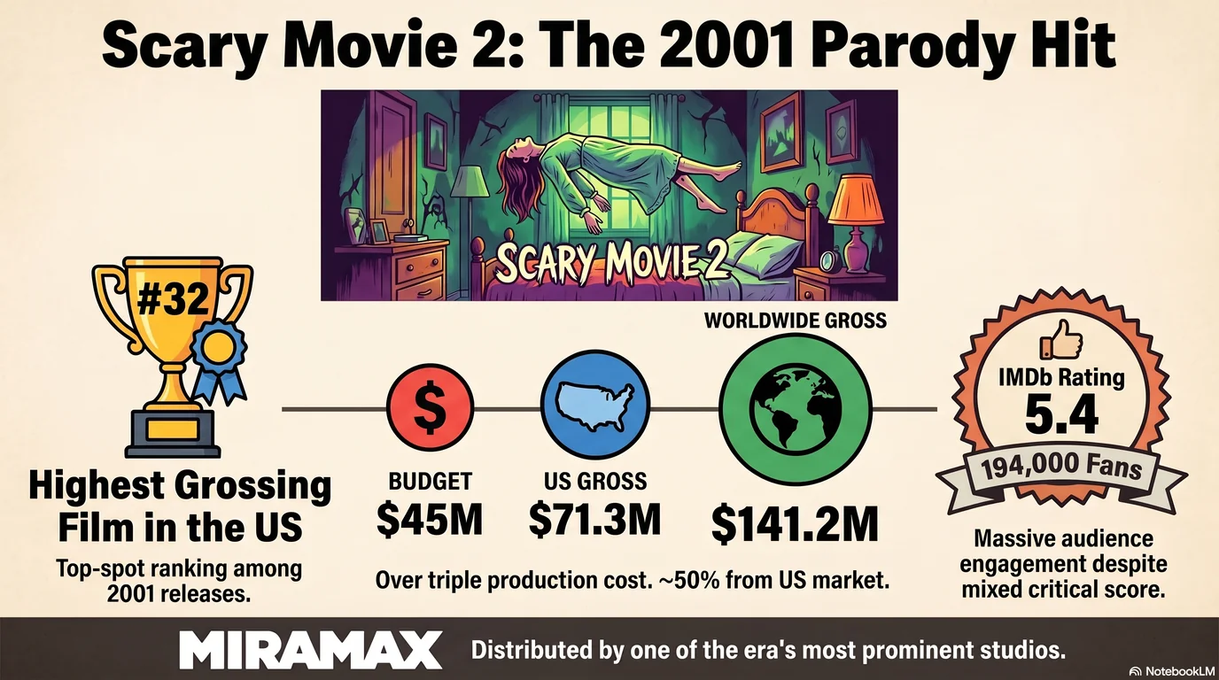 Scary Movie 2 (2001) — Audience Ratings and Box Office