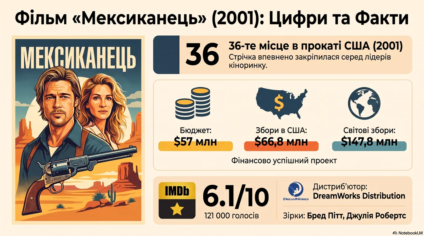 Мексиканець (2001) — Оцінки глядачів та касові збори