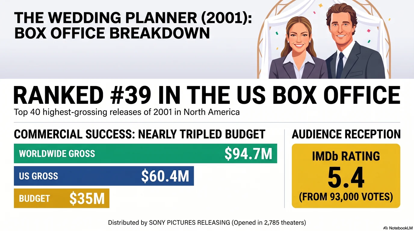 The Wedding Planner (2001) — Audience Ratings and Box Office