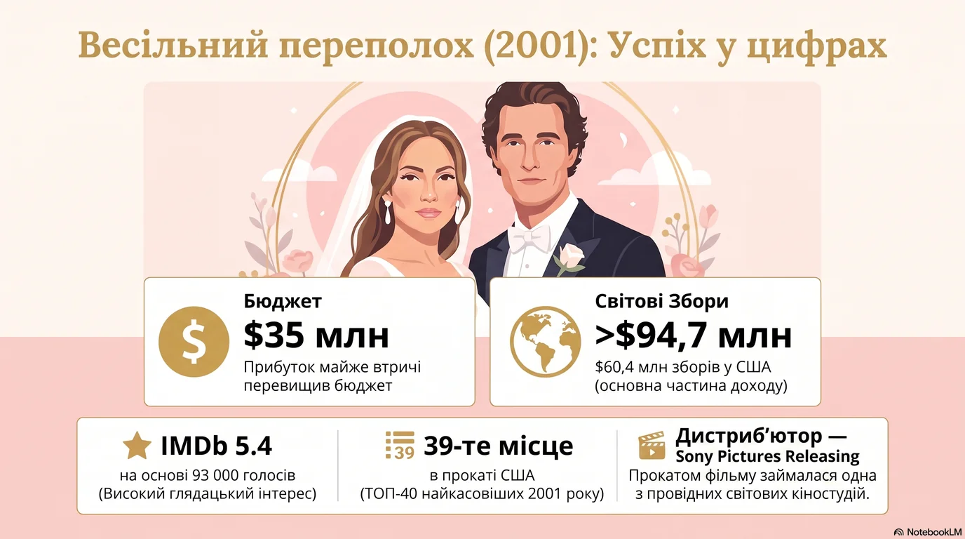 Весільний переполох (2001) — Оцінки глядачів та касові збори