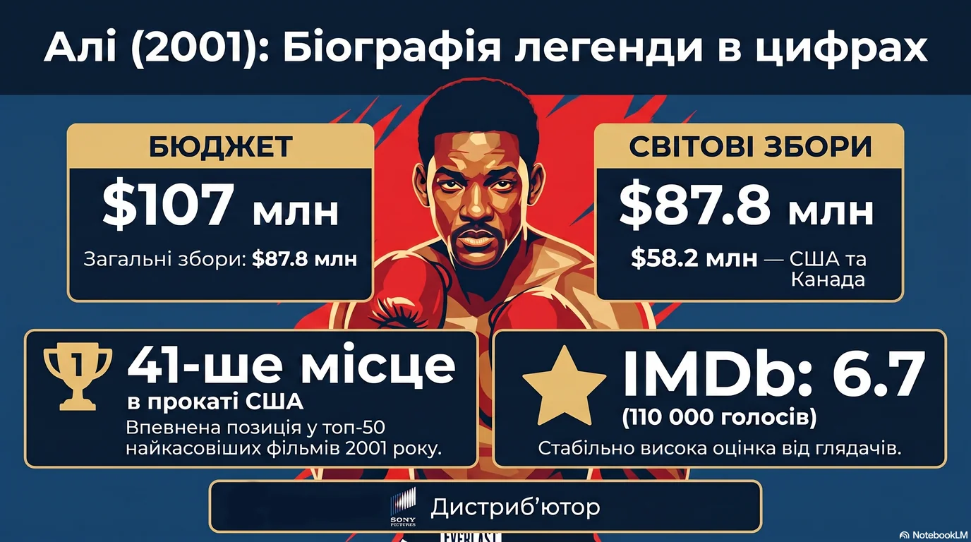 Алі (2001) — Оцінки глядачів та касові збори