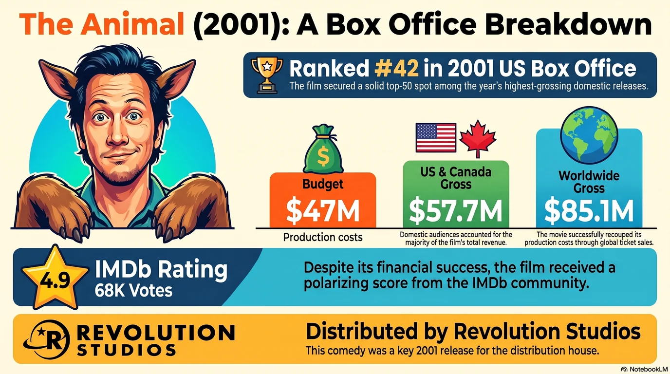 The Animal (2001) — Audience Ratings and Box Office