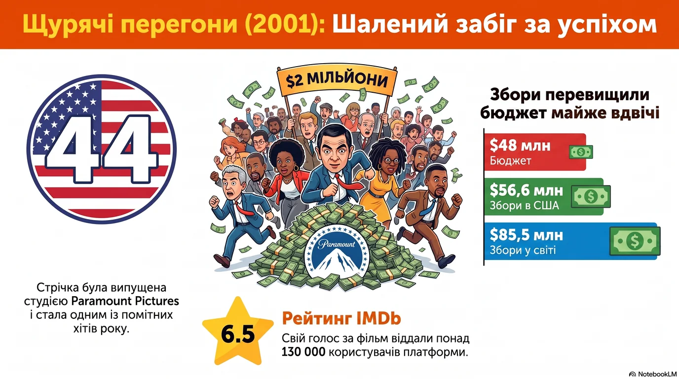 Щурячі перегони (2001) — Оцінки глядачів та касові збори