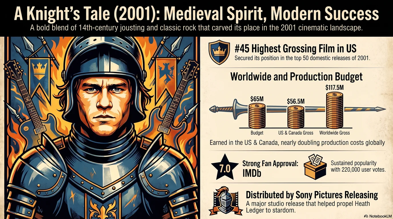 A Knight's Tale (2001) — Audience Ratings and Box Office