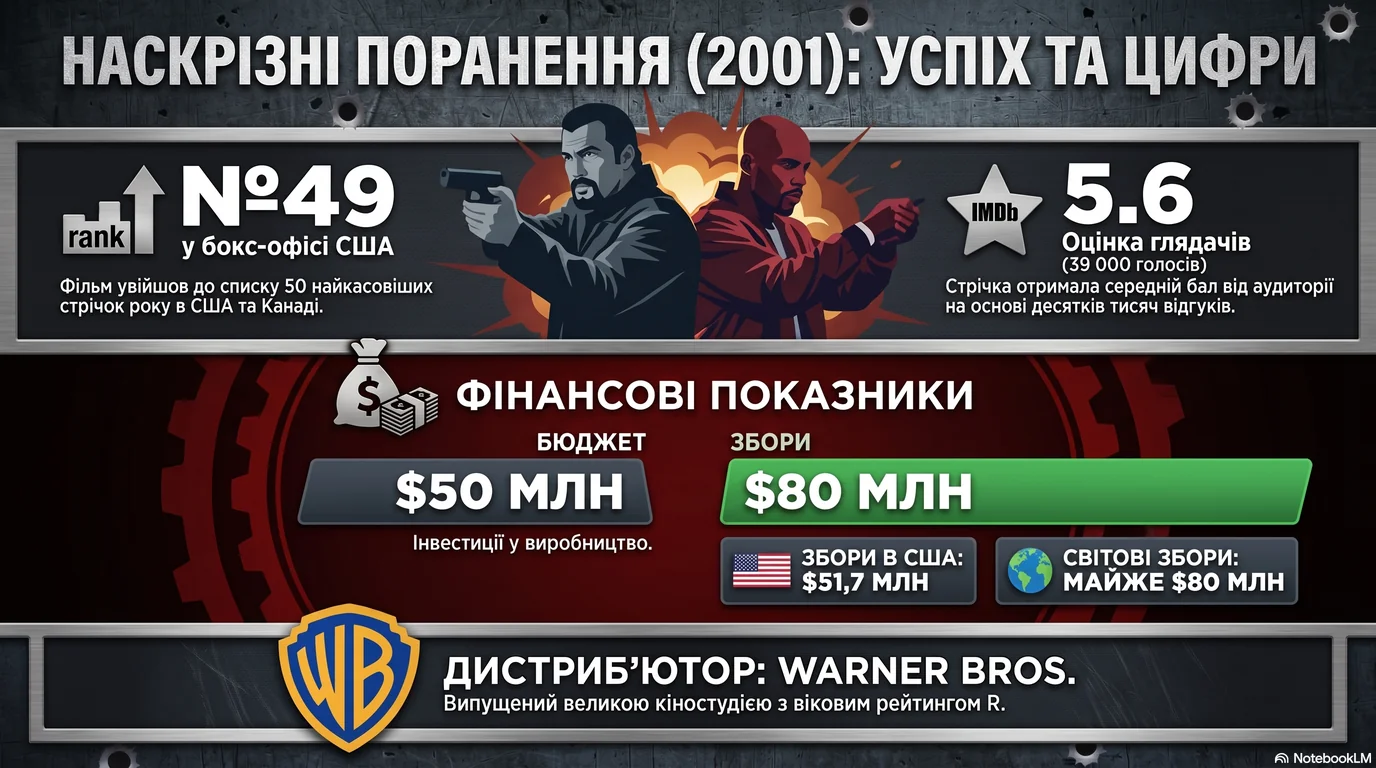 Наскрізні поранення (2001) — Оцінки глядачів та касові збори