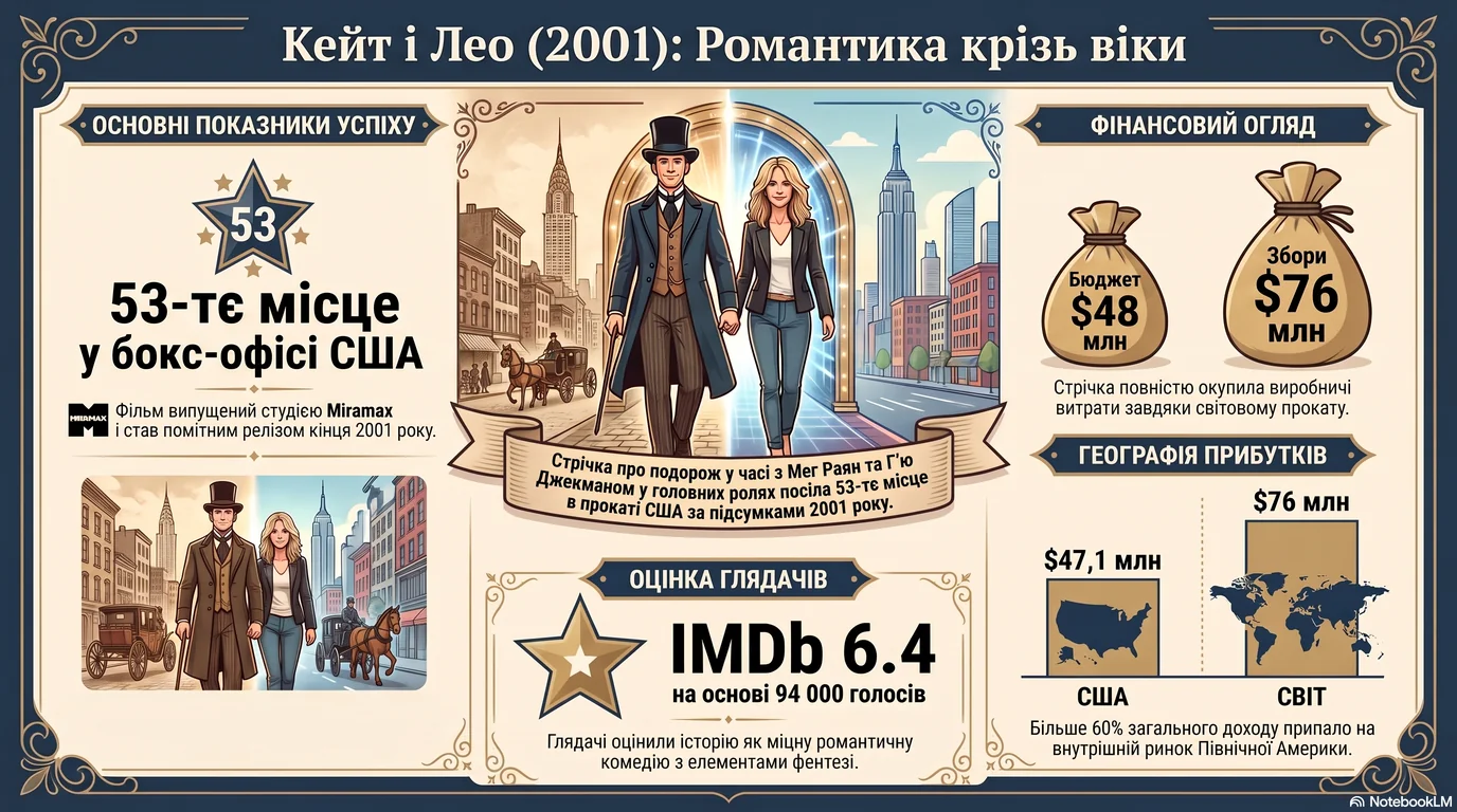 Кейт і Лео (2001) — Оцінки глядачів та касові збори