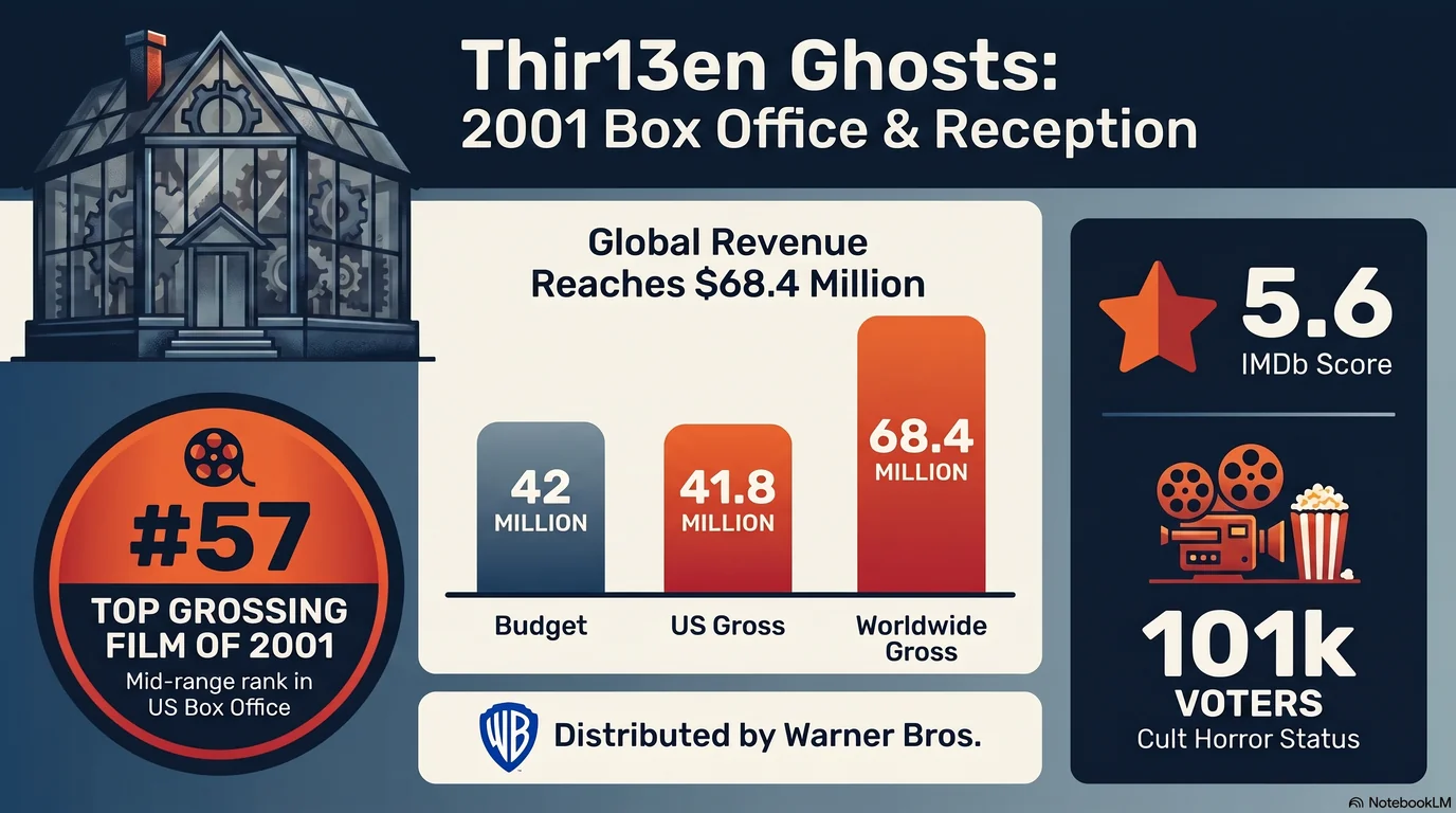 Thir13en Ghosts (2001) — Audience Ratings and Box Office