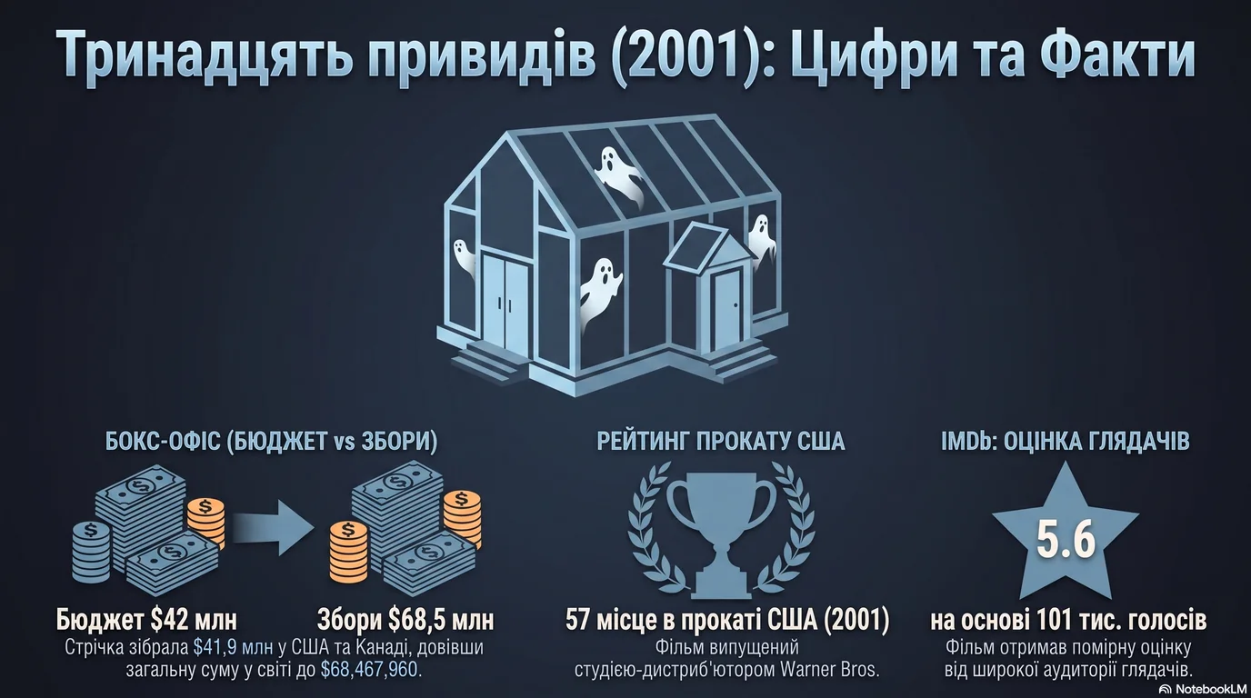 Тринадцять привидів (2001) — Оцінки глядачів та касові збори