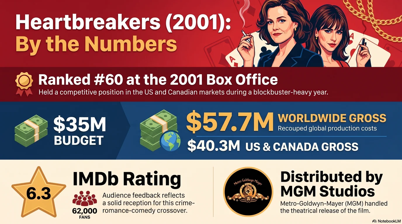 Heartbreakers (2001) — Audience Ratings and Box Office