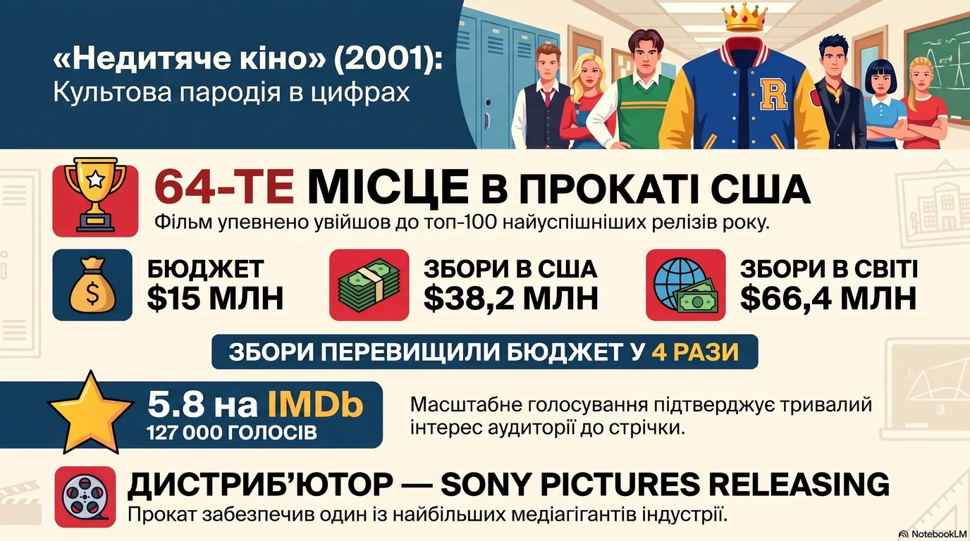 Недитяче кіно (2001) — Оцінки глядачів та касові збори