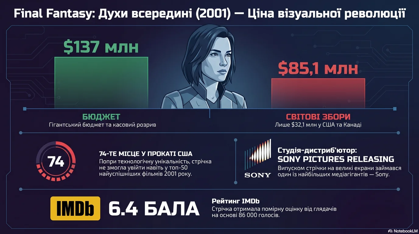 Остання фантазія: Духи всередині (2001) — Оцінки глядачів та касові збори