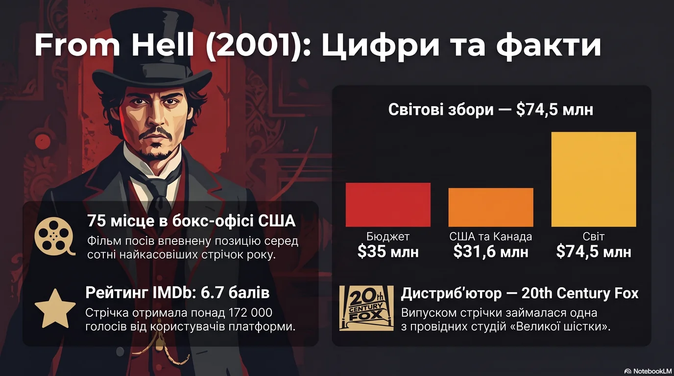 З пекла (2001) — Оцінки глядачів та касові збори