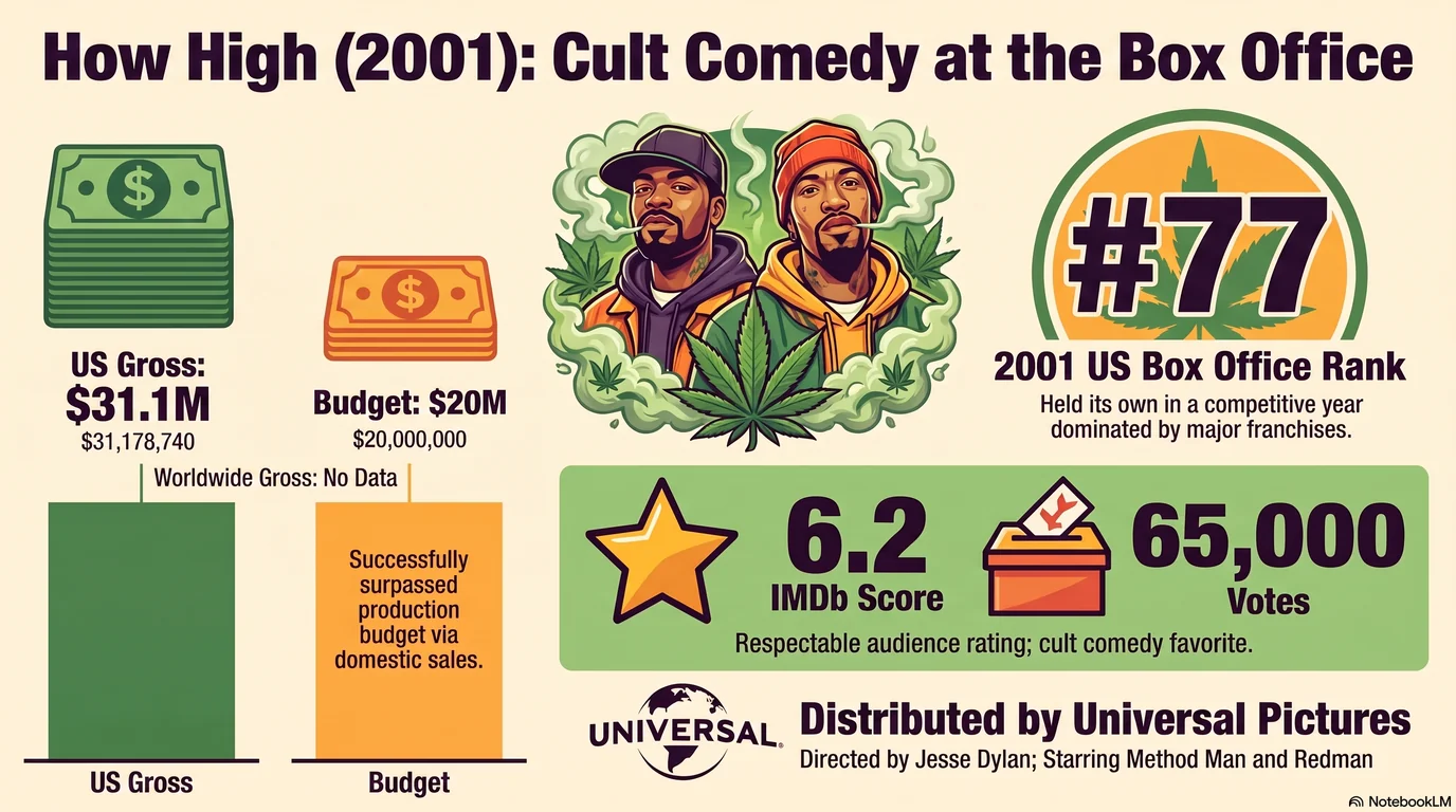 How High (2001) — Audience Ratings and Box Office