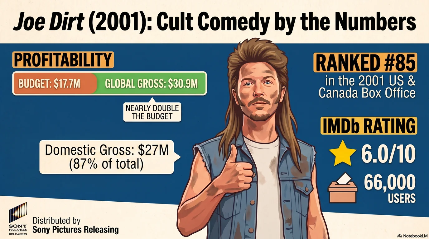 Joe Dirt (2001) — Audience Ratings and Box Office
