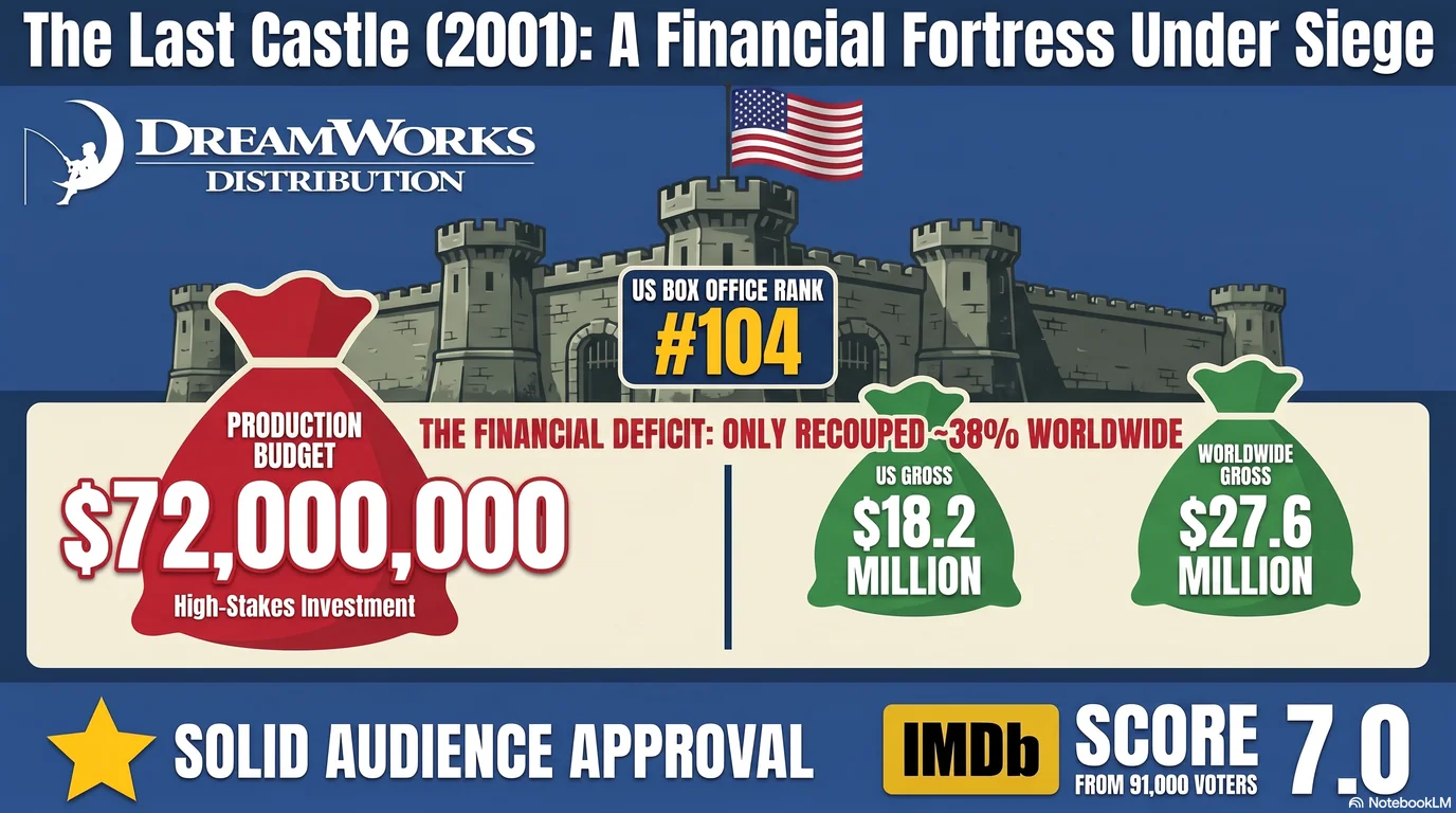 The Last Castle (2001) — Audience Ratings and Box Office