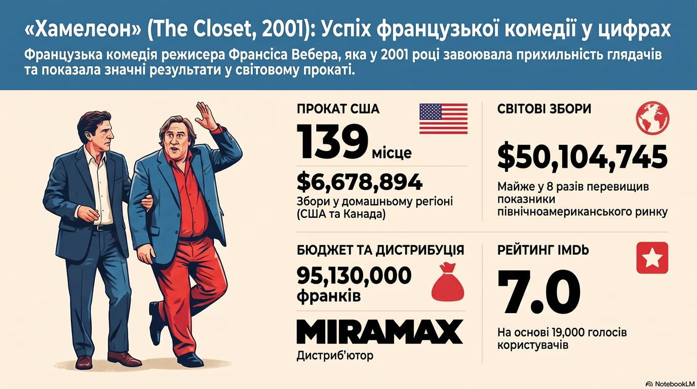 Хамелеон (2001) — Оцінки глядачів та касові збори