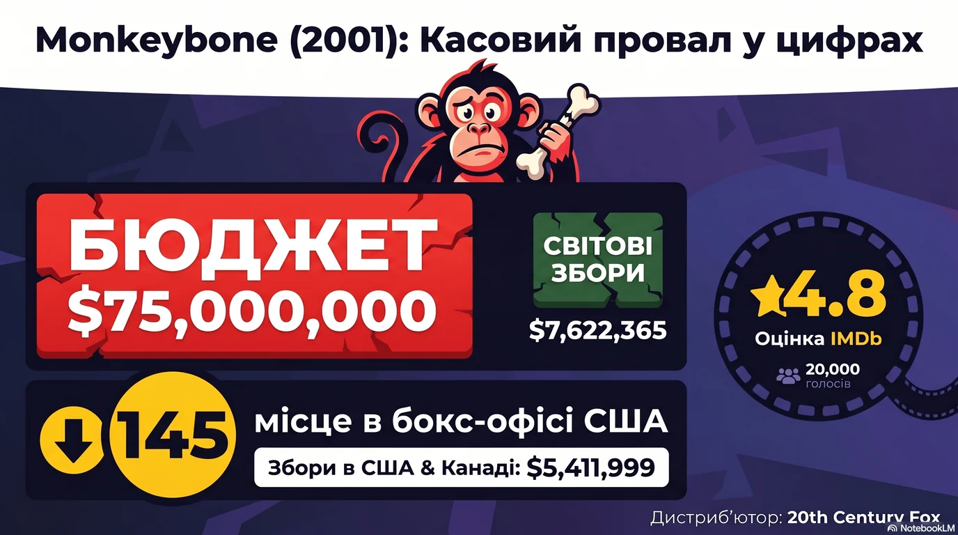 Мавпяча кістка (2001) — Оцінки глядачів та касові збори